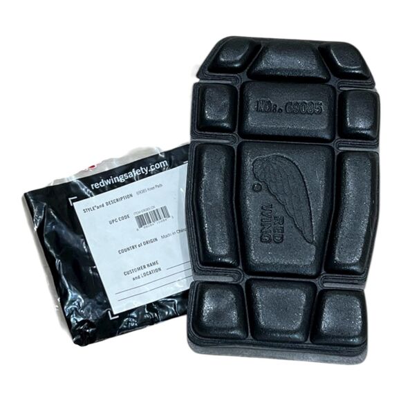 Red Wing Shoes Knee Pads 69085 Work Pant Insert Foam Safety Protective Pair - Picture 5 of 7